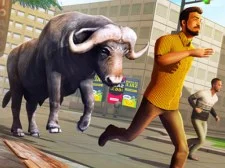 Angry Bull Attack Simulateur de chasse sauvage