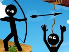 Héros Stickman du maître de l'arc