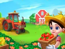 Jeux d'agriculture à la ferme pour les enfants