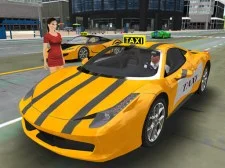 Chauffeur de taxi new-yorkais gratuit 3D Sim